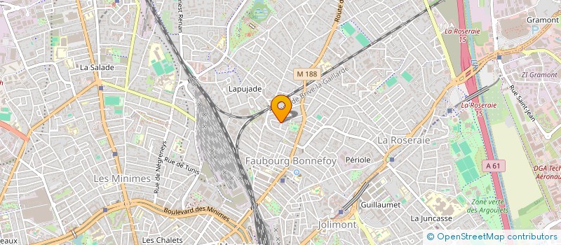 localisation de l'entreprise SARL IBUL  TOULOUSE