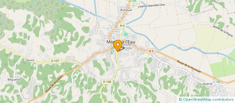 localisation de l'entreprise SARL ICA à MORNE A L EAU