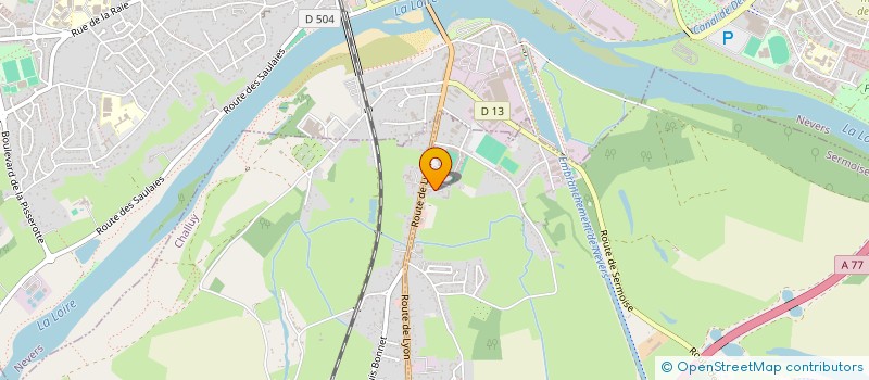 localisation de l'entreprise SARL ICAR  SERMOISE-SUR-LOIRE