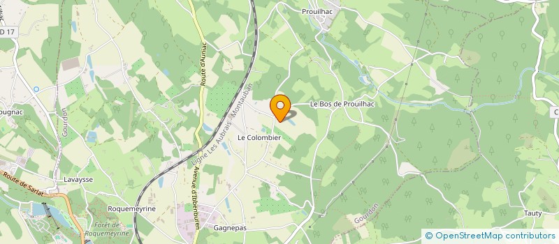 localisation de l'entreprise SARL ICB EXPANSION  GOURDON