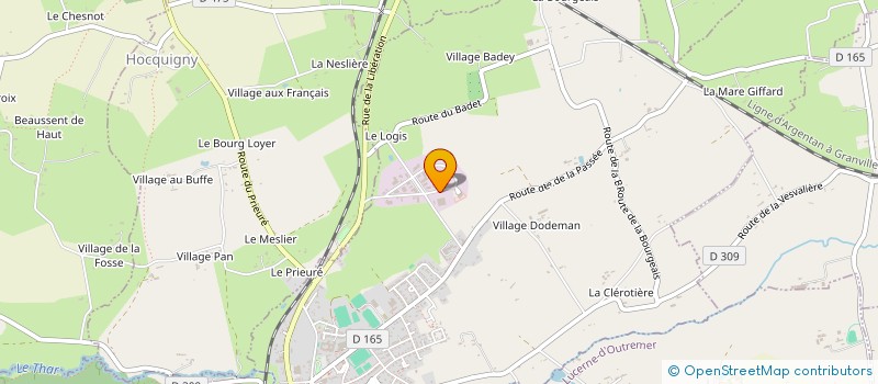 localisation de l'entreprise SARL ICCA  LA HAYE-PESNEL