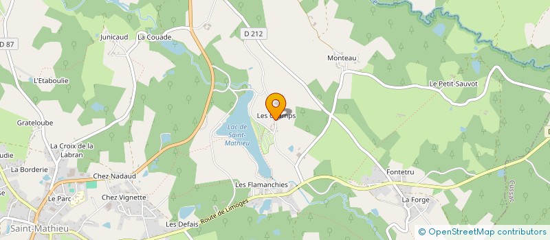 localisation de l'entreprise SARL ICDJ à SAINT-MATHIEU