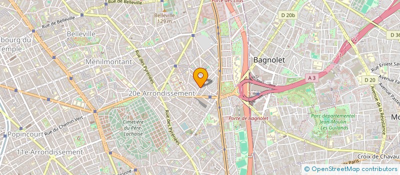 localisation de l'entreprise SARL ID COIFFURE  PARIS