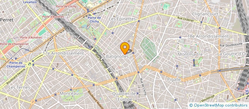 localisation de l'entreprise SARL IDA  PARIS