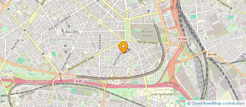 localisation de l'entreprise SARL IDEA CUISINE à LILLE