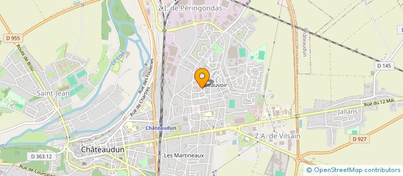 localisation de l'entreprise SARL IDEAL BAT28 à CHATEAUDUN