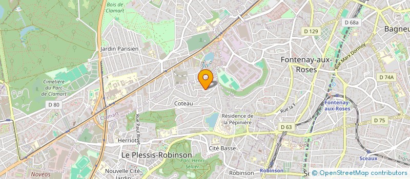 localisation de l'entreprise SARL IDEAL CLIMA FRANCE à LE PLESSIS-ROBINSON
