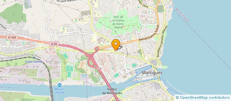 localisation de l'entreprise SARL IDEAL CONCEPT  MARTIGUES