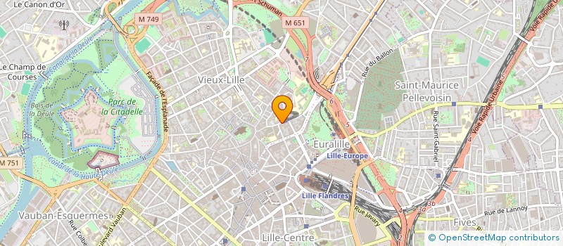 localisation de l'entreprise SARL IDEAL MINCEUR à LILLE