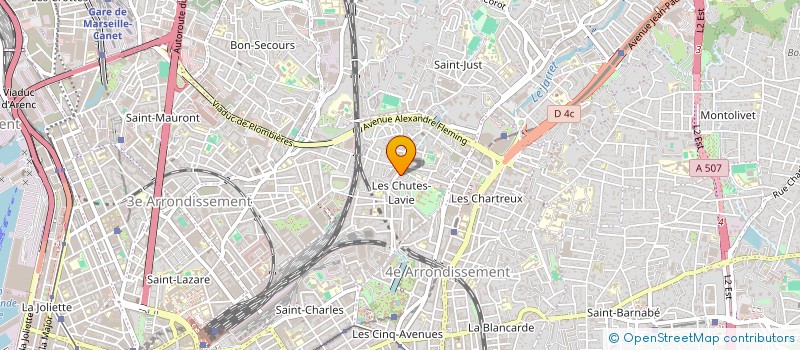 localisation de l'entreprise SARL IDEES NOUVELLES à MARSEILLE
