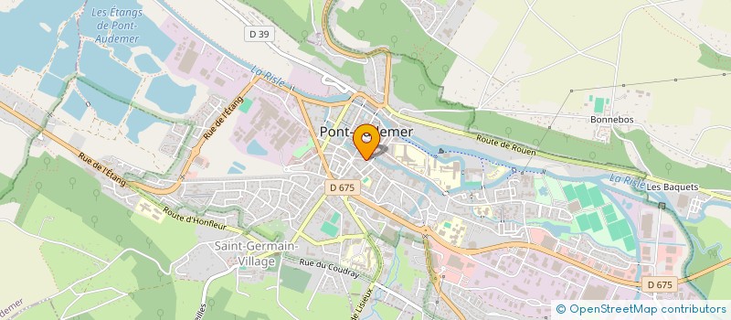 localisation de l'entreprise SARL IDEO à PONT-AUDEMER