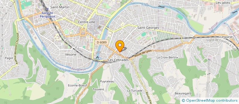 localisation de l'entreprise SARL IDEO BOIS  PERIGUEUX