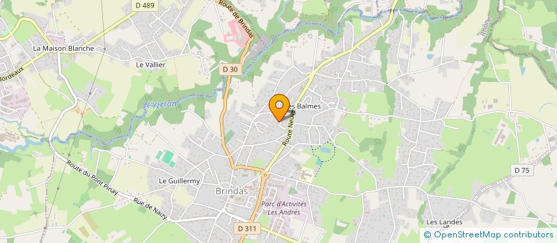 localisation de l'entreprise SARL IDEOL à BRINDAS