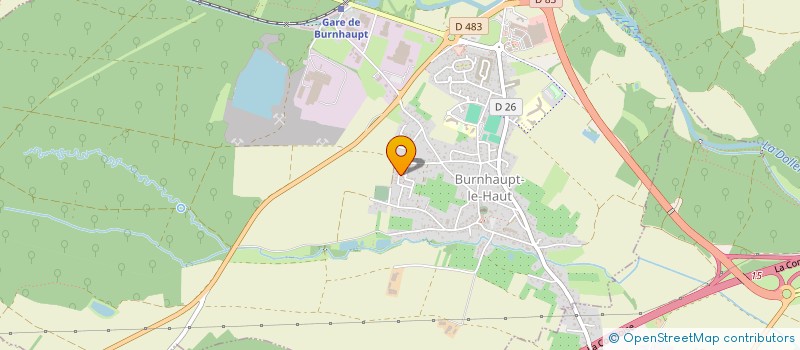 localisation de l'entreprise SARL IDJ  BURNHAUPT-LE-HAUT