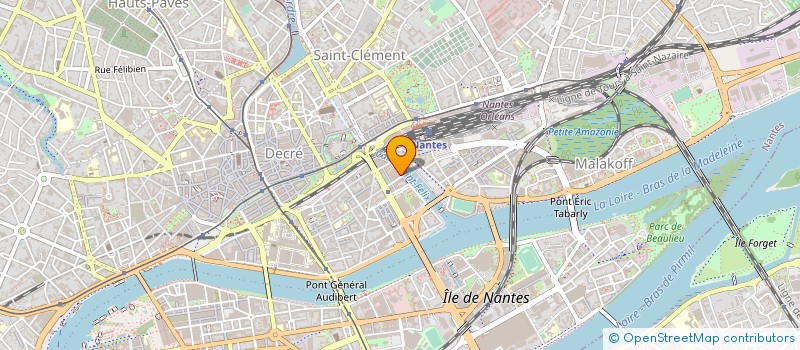 localisation de l'entreprise SARL IEES à NANTES