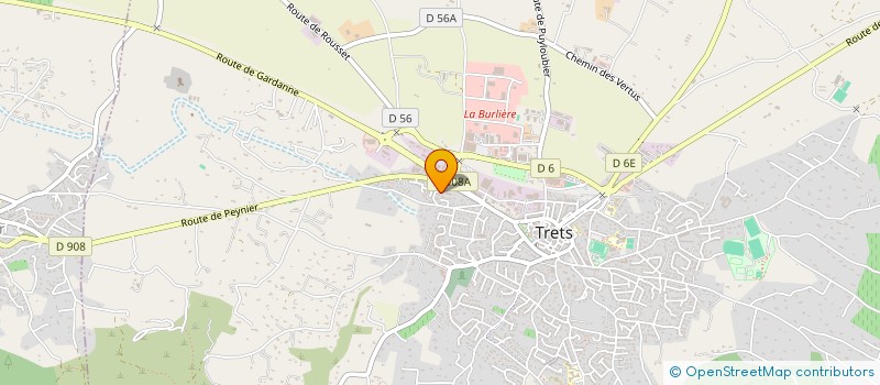 localisation de l'entreprise SARL IERI  TRETS
