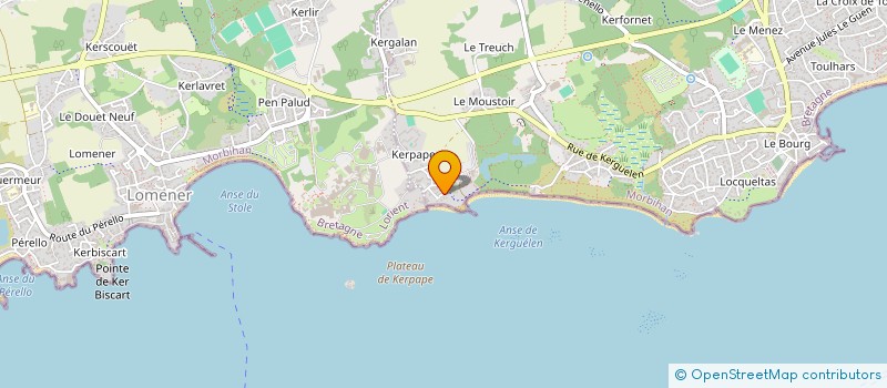 localisation de l'entreprise SARL IFG  LARMOR-PLAGE