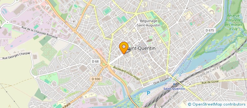 localisation de l'entreprise SARL IFRANE à SAINT-QUENTIN