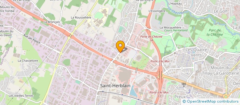 localisation de l'entreprise SARL IGC INGENIERIE GENIE CLIMATIQUE à SAINT-HERBLAIN