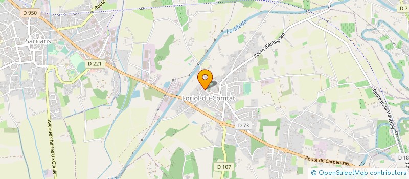 localisation de l'entreprise SARL IGOULEN PERE ET FILS à LORIOL-DU-COMTAT