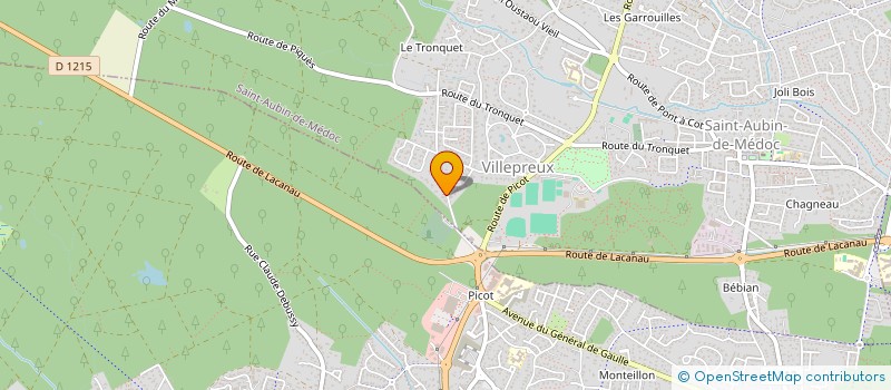 localisation de l'entreprise SARL IGUACU  SAINT-AUBIN-DE-MEDOC