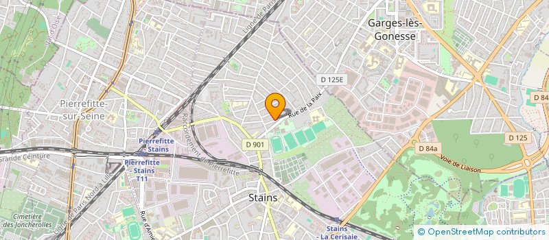 localisation de l'entreprise SARL IHLAS  STAINS