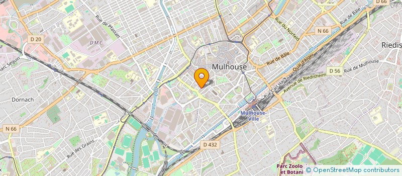 localisation de l'entreprise SARL IL &B  MULHOUSE