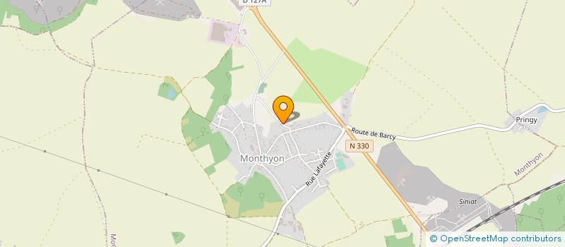 localisation de l'entreprise SARL ILE DE FRANCE GESTION à MONTHYON