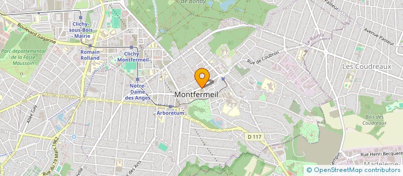 localisation de l'entreprise SARL ILE DE FRANCE PARIS CONCEPT à MONTFERMEIL