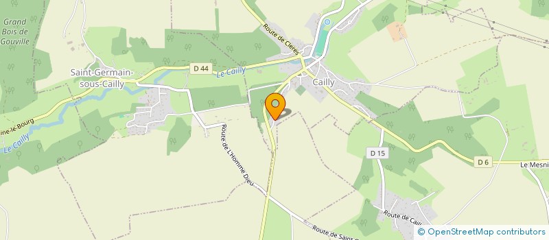 localisation de l'entreprise SARL ILIATOR  CAILLY