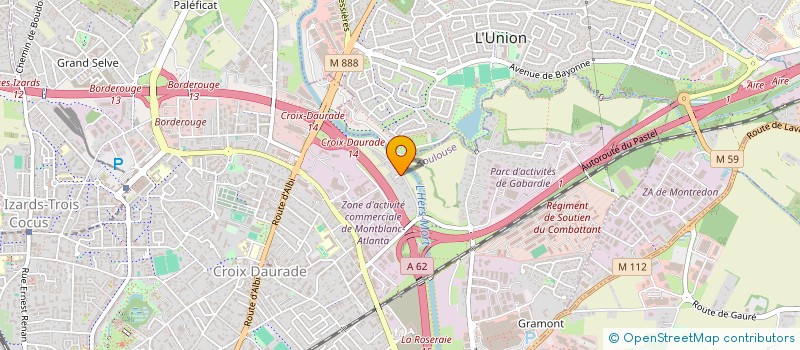 localisation de l'entreprise SARL ILME  TOULOUSE