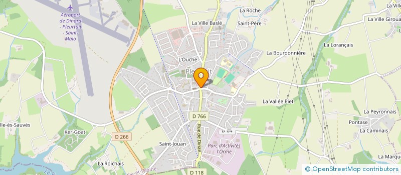 localisation de l'entreprise SARL ILOWEN  PLEURTUIT