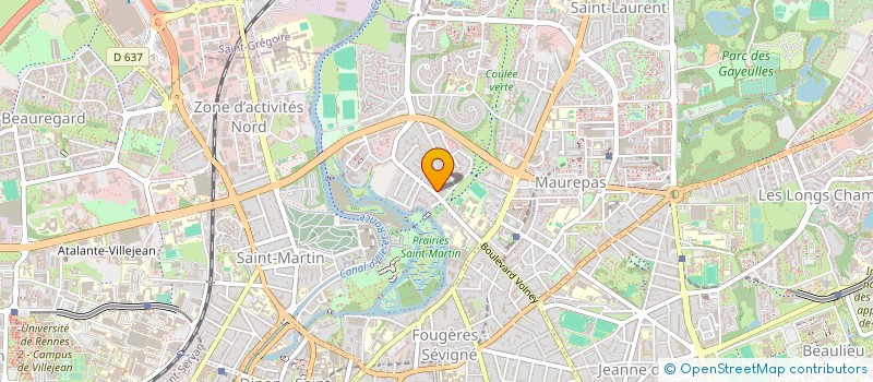 localisation de l'entreprise SARL ILSAN à RENNES