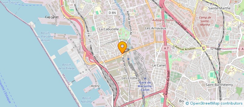 localisation de l'entreprise SARL ILYES à MARSEILLE