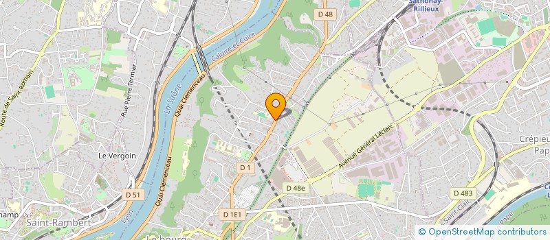 localisation de l'entreprise SARL ILYES  CALUIRE-ET-CUIRE