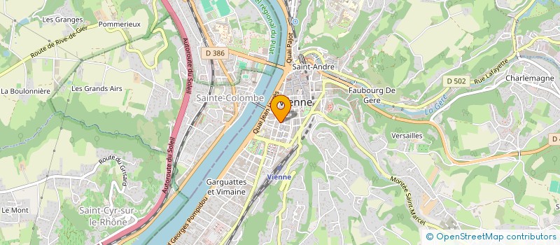 localisation de l'entreprise SARL IMAGE ET MUSIQUE à VIENNE