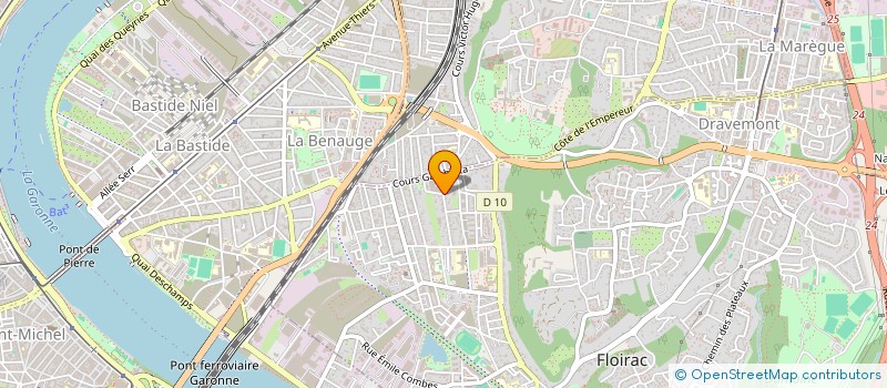 localisation de l'entreprise SARL IMAGE PLUS  FLOIRAC