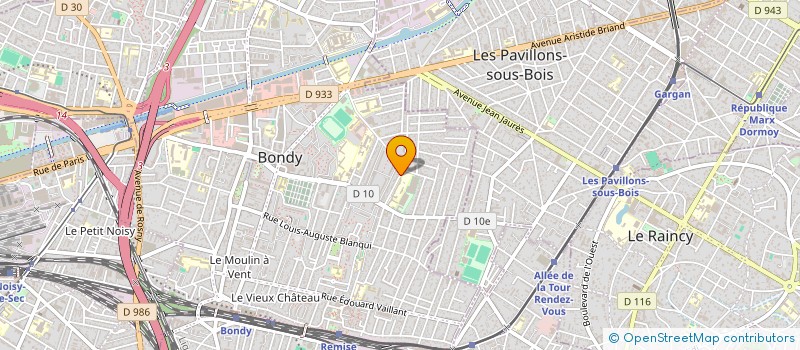 localisation de l'entreprise SARL IMAGES INN IMAVISION à BONDY