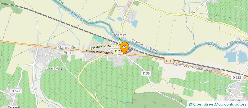 localisation de l'entreprise SARL IMAGINE  MAREUIL-LE-PORT