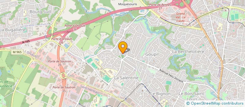 localisation de l'entreprise SARL IMAGYCY à ORVAULT