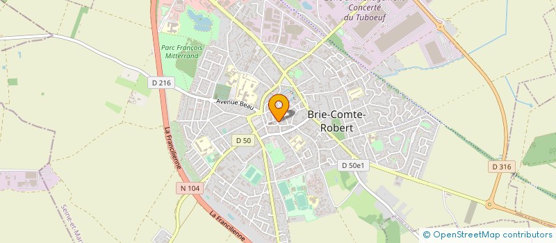 localisation de l'entreprise SARL IMAP à BRIE-COMTE-ROBERT