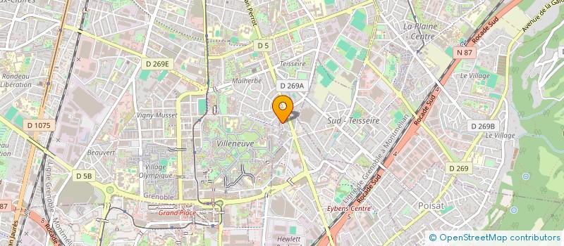 localisation de l'entreprise SARL IMBURCHIA JACQUES MACONNERIE  EYBENS