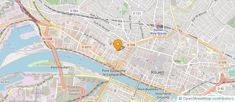 localisation de l'entreprise SARL IMM INVEST à ROUEN