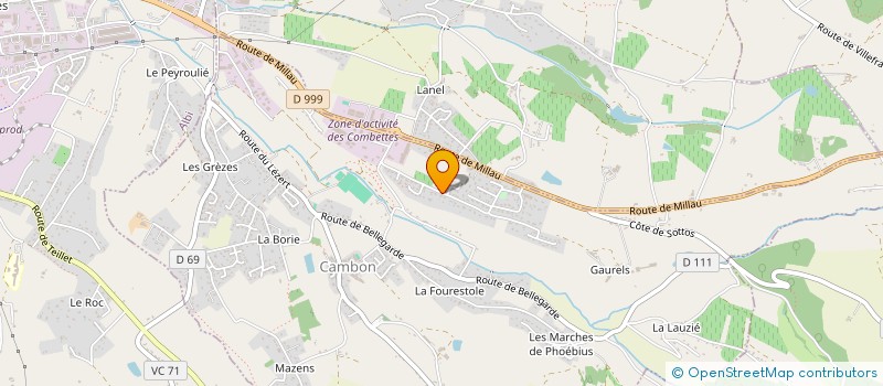 localisation de l'entreprise SARL IMMO 2G PATRIMOINE  PUYGOUZON