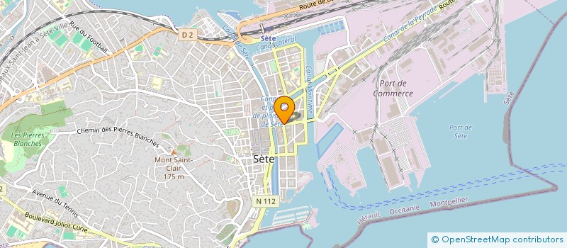 localisation de l'entreprise SARL IMMO 34 à FRONTIGNAN