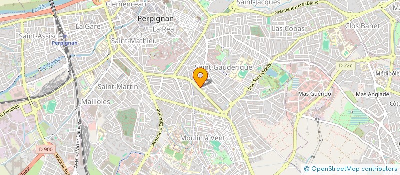 localisation de l'entreprise SARL IMMO CLUB à PERPIGNAN