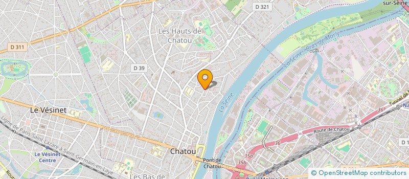 localisation de l'entreprise SARL IMMO COURTAGE à CHATOU