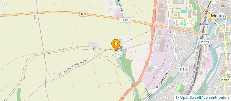 localisation de l'entreprise SARL IMMO DUJARDIN  VILLENOY