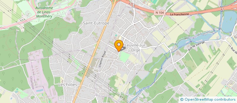 localisation de l'entreprise SARL IMMO INVESTISSEMENTS  LEUVILLE-SUR-ORGE