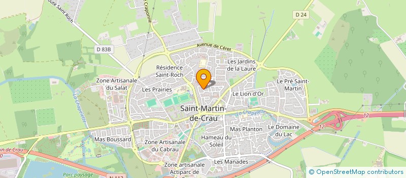 localisation de l'entreprise SARL IMMO LA SAFRIERE à SAINT MARTIN DE CRAU